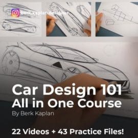Car Design 101 – All in One Course for Sketching