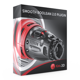 KM-3D SmoothBoolean v2.1 for 3ds Max 2015 – 2022 Free Download