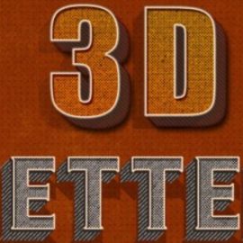 3D Lettering With Photoshop | Photoshop 3D Text Effect