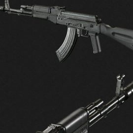AK-103 3D model Free Download