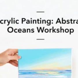 Acrylic Painting: Abstract Oceans Workshop