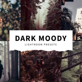 CreativeMarket – 10 Dark Moody Lightroom Presets 5516123