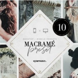 CreativeMarket – Macramé Lightroom Presets Bundle 5251195