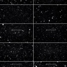 GraphicRiver 30 Snow Fall Overlays 28812256 Free Download