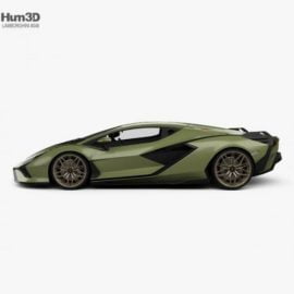 Lamborghini Sian 2020 3D model Free Download