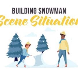 Videohive Building snowman Scene Situation 29246597 Free Download