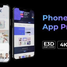 Videohive Phone 12 App Promo 28705557 Free Download