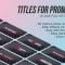 Videohive Titles Minimal Corporate After Effects 29180528 Free Download