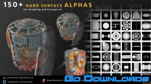 Artstation 150 Hard SurfaceProp alphas Free Download
