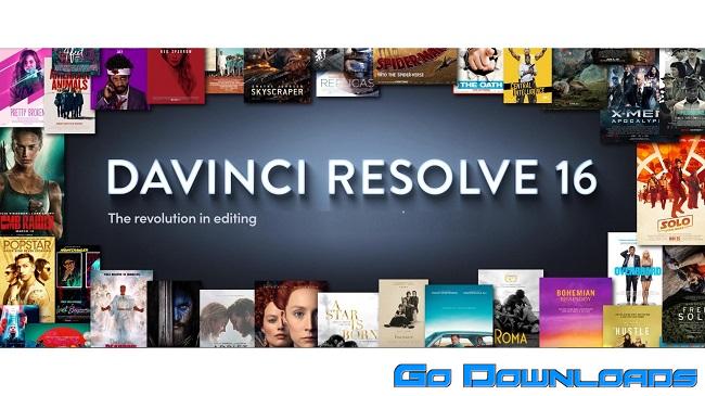 Blackmagic Design DaVinci Resolve Studio v16.2 Free Download