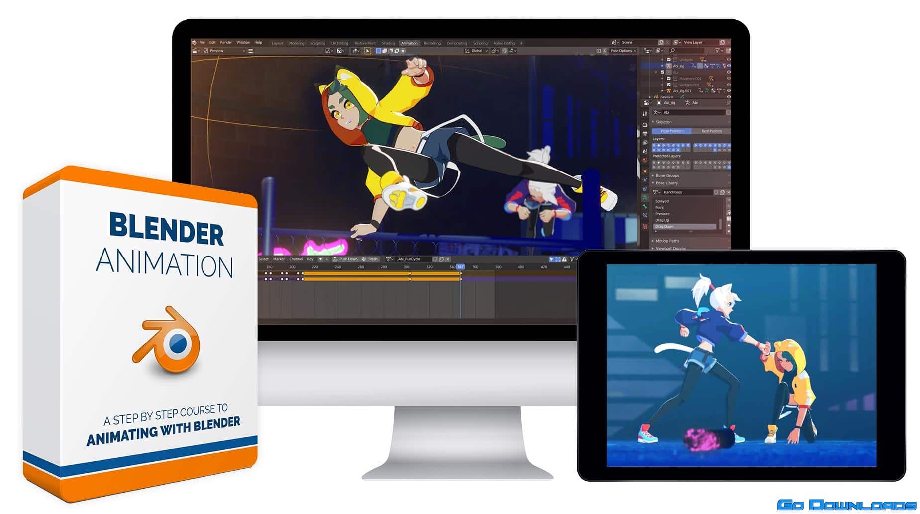 Bloop Animation – Blender Animation Course Free Download