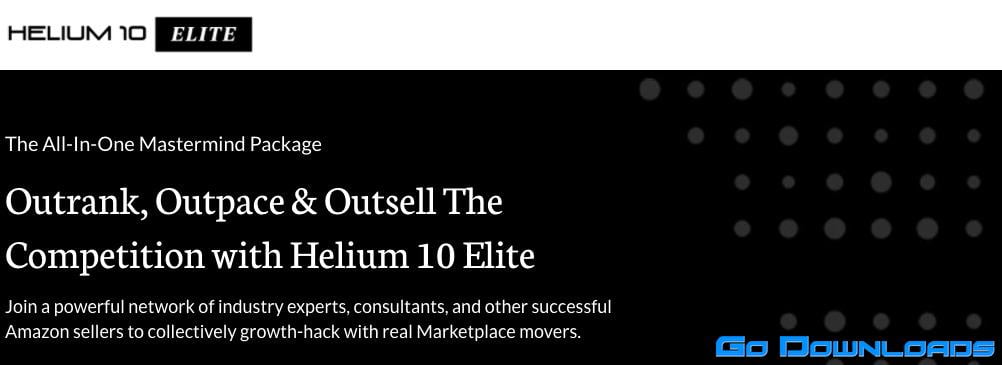Helium 10 Elite Amazon FBA Mastermind Free Download