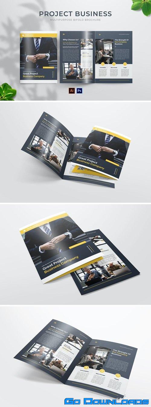 Project Business Bifold Brochure