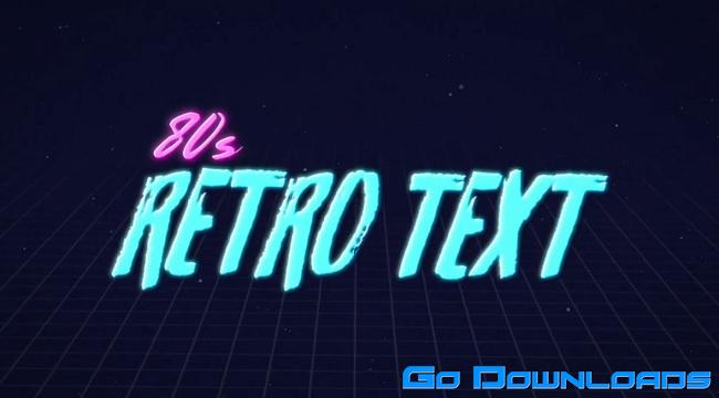 Skillshare 80S Retro Text Animation In After Effects Free Download