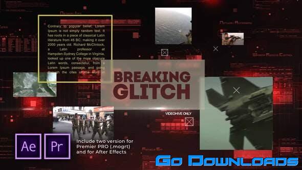 Videohive Breaking Glitch Presentation Slideshow 29622484 Free Download