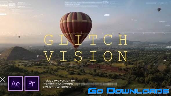 Videohive Glitch Vision Slideshow 29622473 Free Download
