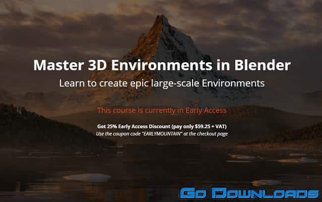 CGBoost Academy Master 3D Environments in Blender by Martin Klekner Free Download