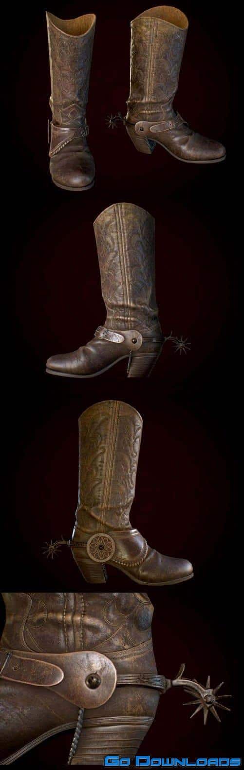 Cowboy boots Free Download