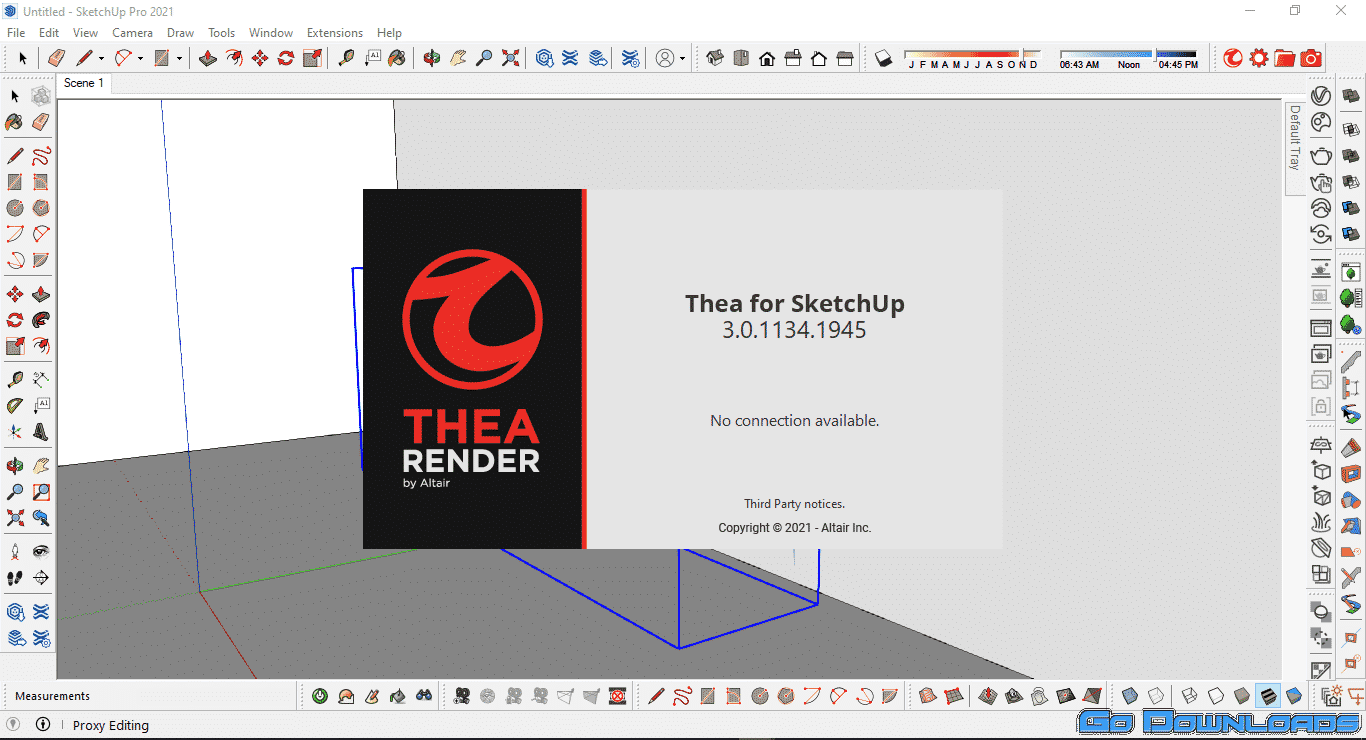 Thea Render v3 for SketchUp 18 – 21 Win x64 Free Download