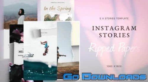 Instagram Stories V9 Ripped Papers 581774 Free Download