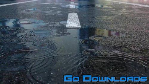 Raindrops And Puddles On Street Pavement 871813 Free Download