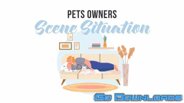 Videohive Pets owners Scene Situation 31887875 Free Download