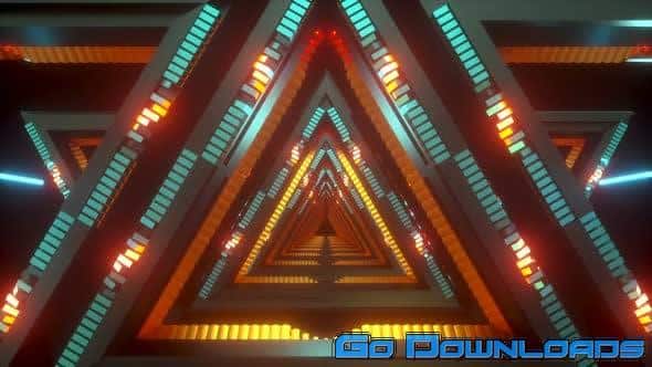 Videohive Triangle Tunnel 28081601 Free Download