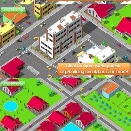 Isometric City Pack 1.0 [Unity Asset] Free Download