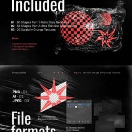 CreativeMarket Abstract Shapes and Texures 4931784 Free Download