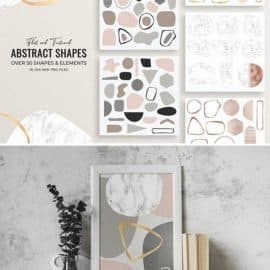 Marble Abstract Shapes #4 Free Download