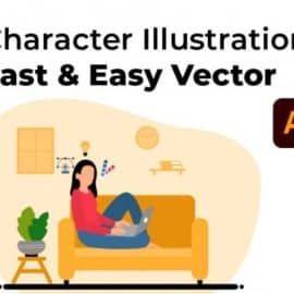 Character Illustration: Create Fast & Easy Vector in Adobe Illustrator