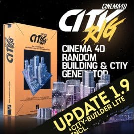 Cinema 4D CITY RIG 1.9 Plugin Free Download