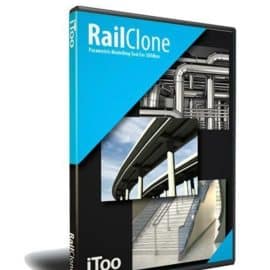 iToo Software – RailClone v3.3.1 for 3ds Max 2017-2022 Free Download