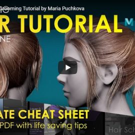 FlippedNormals Real-time Hair Tutorial Free Download