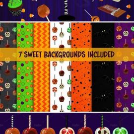 Halloween Sweets Treats Clipart Free Download