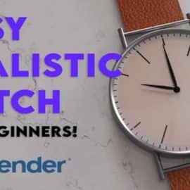 Skillshare – Blender 3D- Easy Realistic Watch by Abdul Nafay Free Download