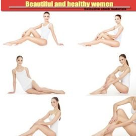 Beautiful and healthy women, health care concept Free Download