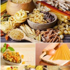 Different types of pasta stock photo Free Download