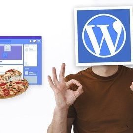 Web Design with WordPress Pizza House Online Shop Free Download