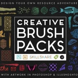 Design Your Own Creative Brush Packs in Photoshop & Illustrator Free Download