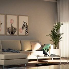 Vray 5 for Sketchup Interior Masterclass | Living Room Design | Interior Design Course Free Download