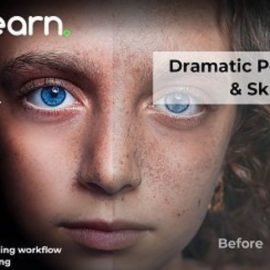 Portrait Dramatic Photo Editing | Skin, Face Photo Retouching | Adobe Photoshop CC Easy Master Class