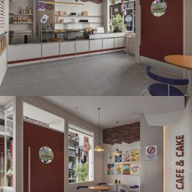 3D Bakery Shop Interior by Hung Le Free Download