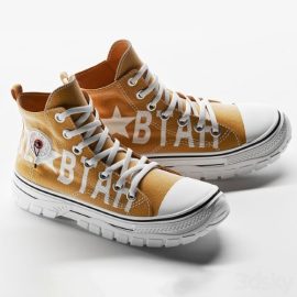 Pro 3DSky Casual High-top Mustard Free Download