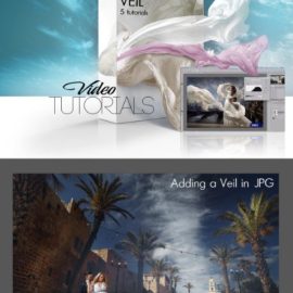 Sergey Ivanov – 5 Video tutorials about adding Fabric and Veil Pack-1
