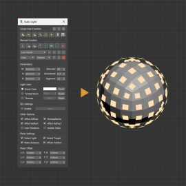 Auto Light 1.29 for 3ds max Free Download