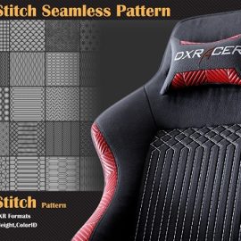 Artstation – 40 Fabric Stitch Seamless Pattern – VOL 07 Free Download