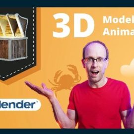 Skillshare – 3D Modelling & Animations in Blender for Absolute Beginners Free Download
