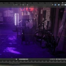 Udemy – Applying Materials and Lighting to a Japanese Alley Scene in Free Download