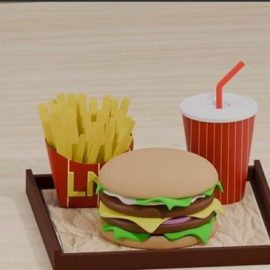 Udemy – Blender : Burger Set Free Download